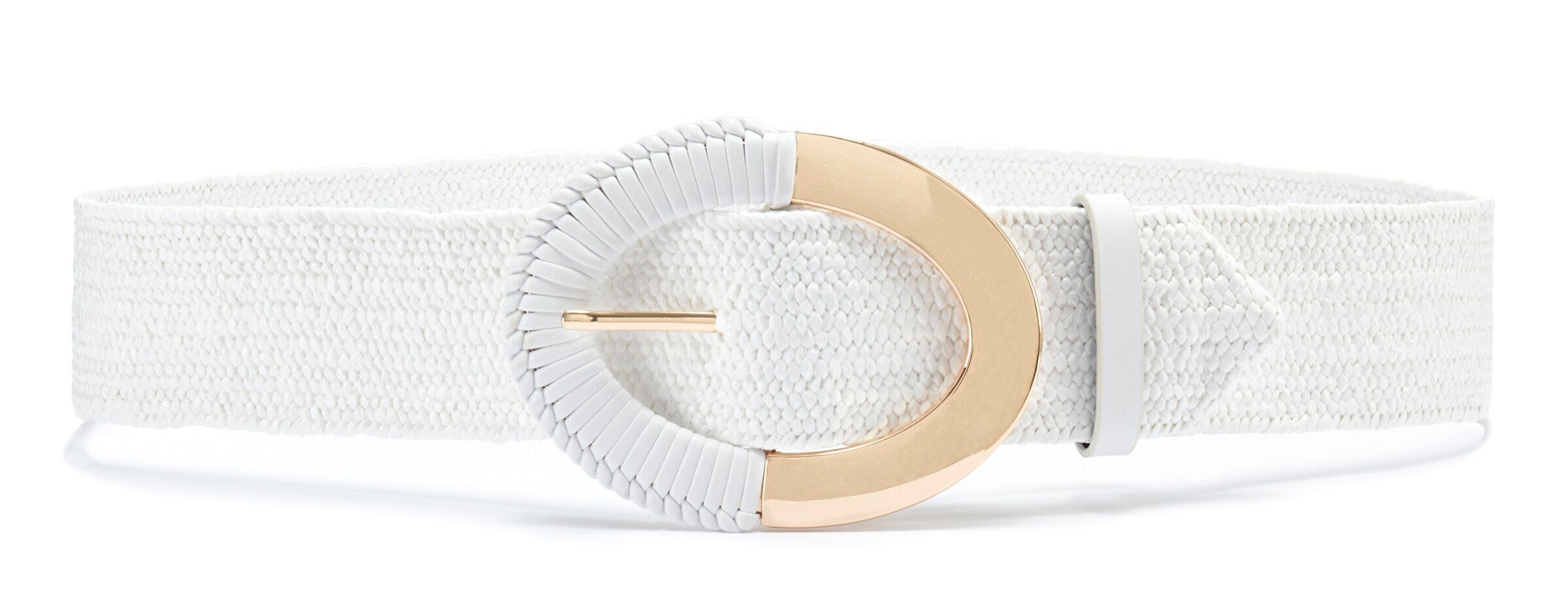 LASCANA - Cinturón en blanco: frente