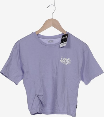 VANS Top & Shirt in XS in Purple: front