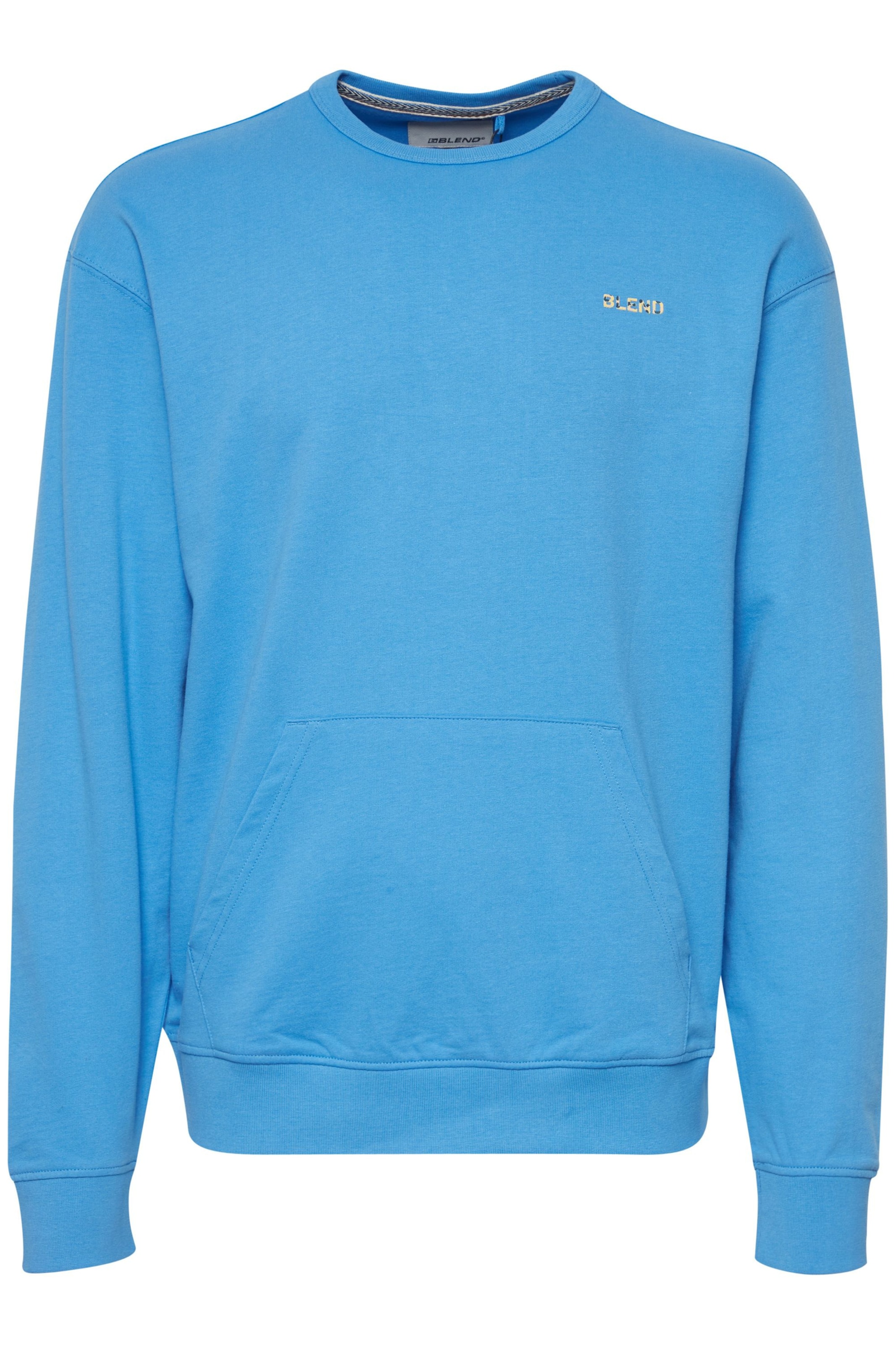 Sweat-shirt BLEND en bleu : devant