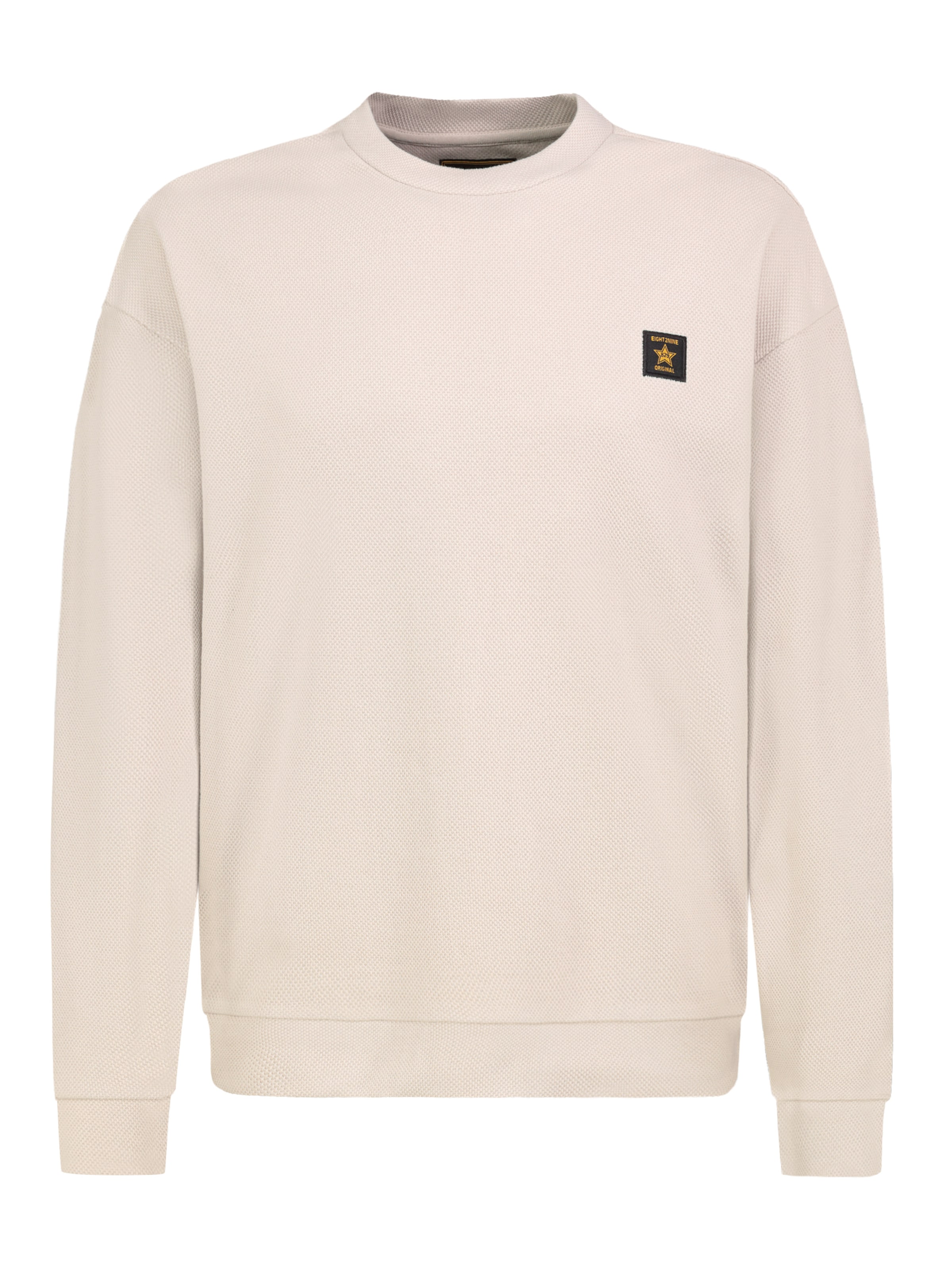 Eight2Nine Sweatshirt in Beige: front