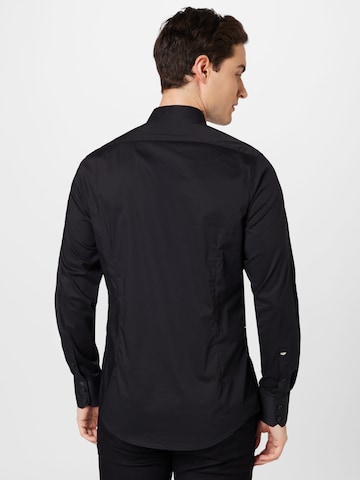 ANTONY MORATO Slim fit Koszula 'MILANO' w kolorze czarny