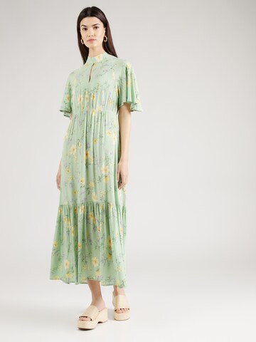 YAS Kleid 'MOKI' in Grün: Vorderseite