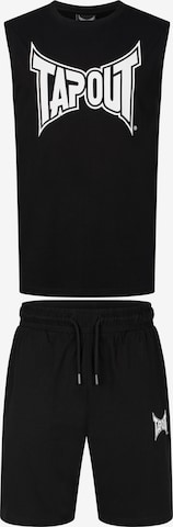 Tapout Treenipuku 'Diego' värissä musta: etupuoli