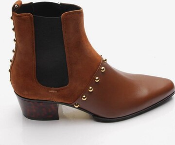 Balmain Dress Boots in 39,5 in Brown: front
