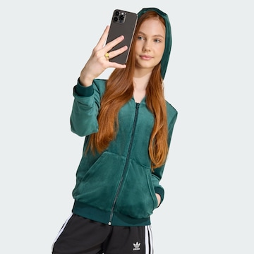 Veste de survêtement ADIDAS ORIGINALS en vert
