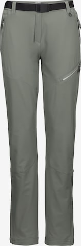 KILLTEC Outdoor Pants in Green: front