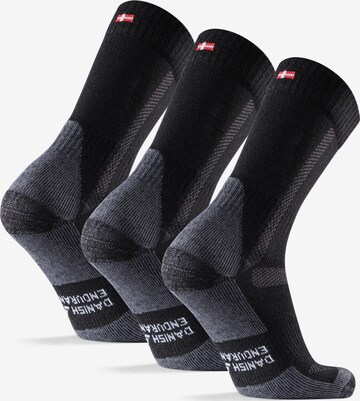 Chaussettes de sport 'Hiking Classic' DANISH ENDURANCE en noir