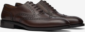 Chaussure à lacets 'Preston' LOTTUSSE en marron