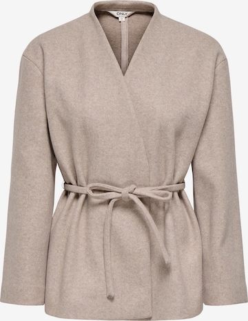 ONLY Tussenjas in Beige: voorkant