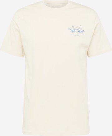 T-Shirt 'GABRIEL' SELECTED HOMME en beige : devant