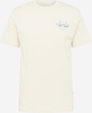 T-Shirt 'GABRIEL' SELECTED HOMME en beige : devant