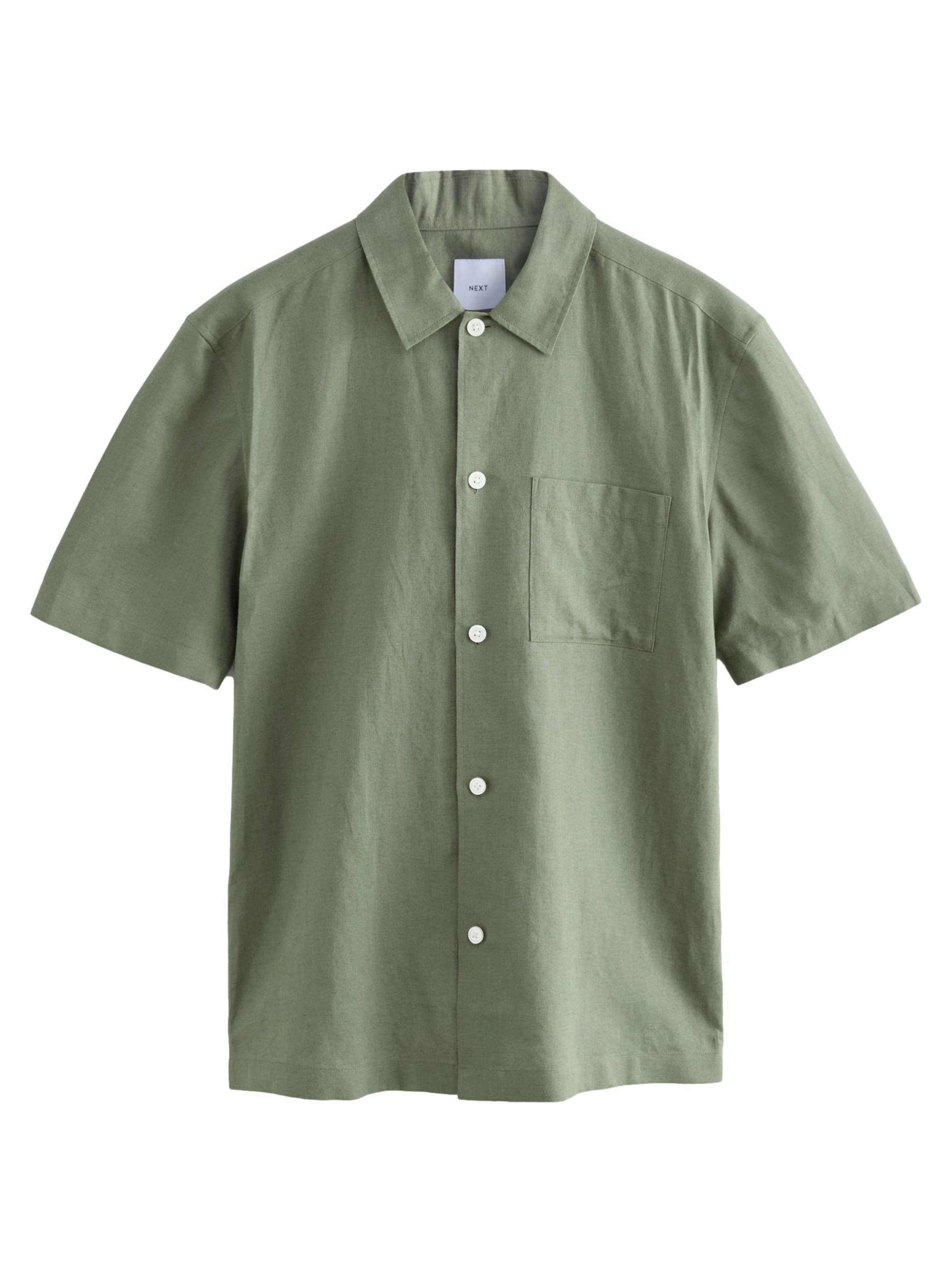 Next Tavaline suurus Triiksärk, värv roheline: eest vaates