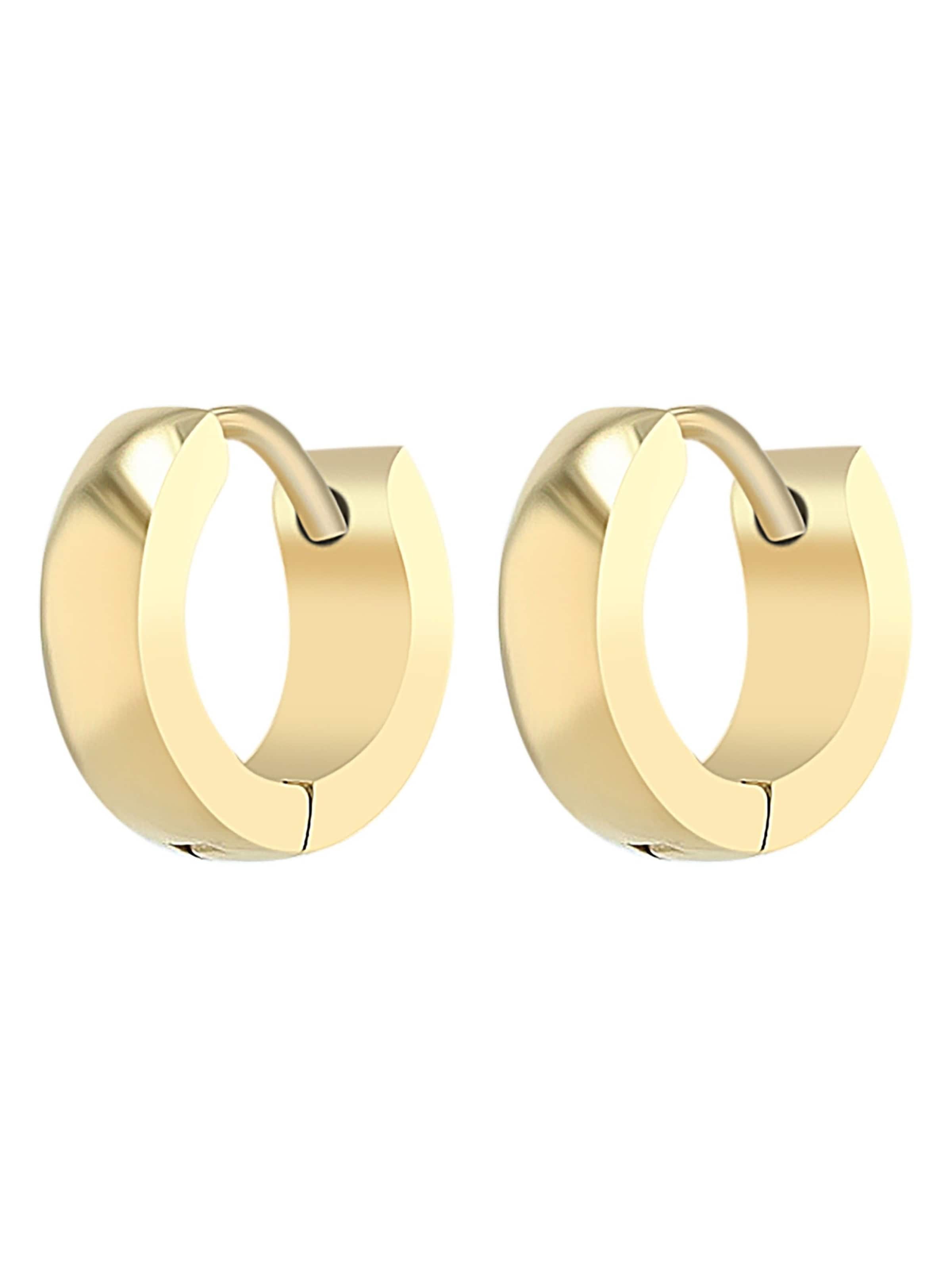 Akzent Earrings 'Chelsie, silberfarbig, langlebig' in Gold