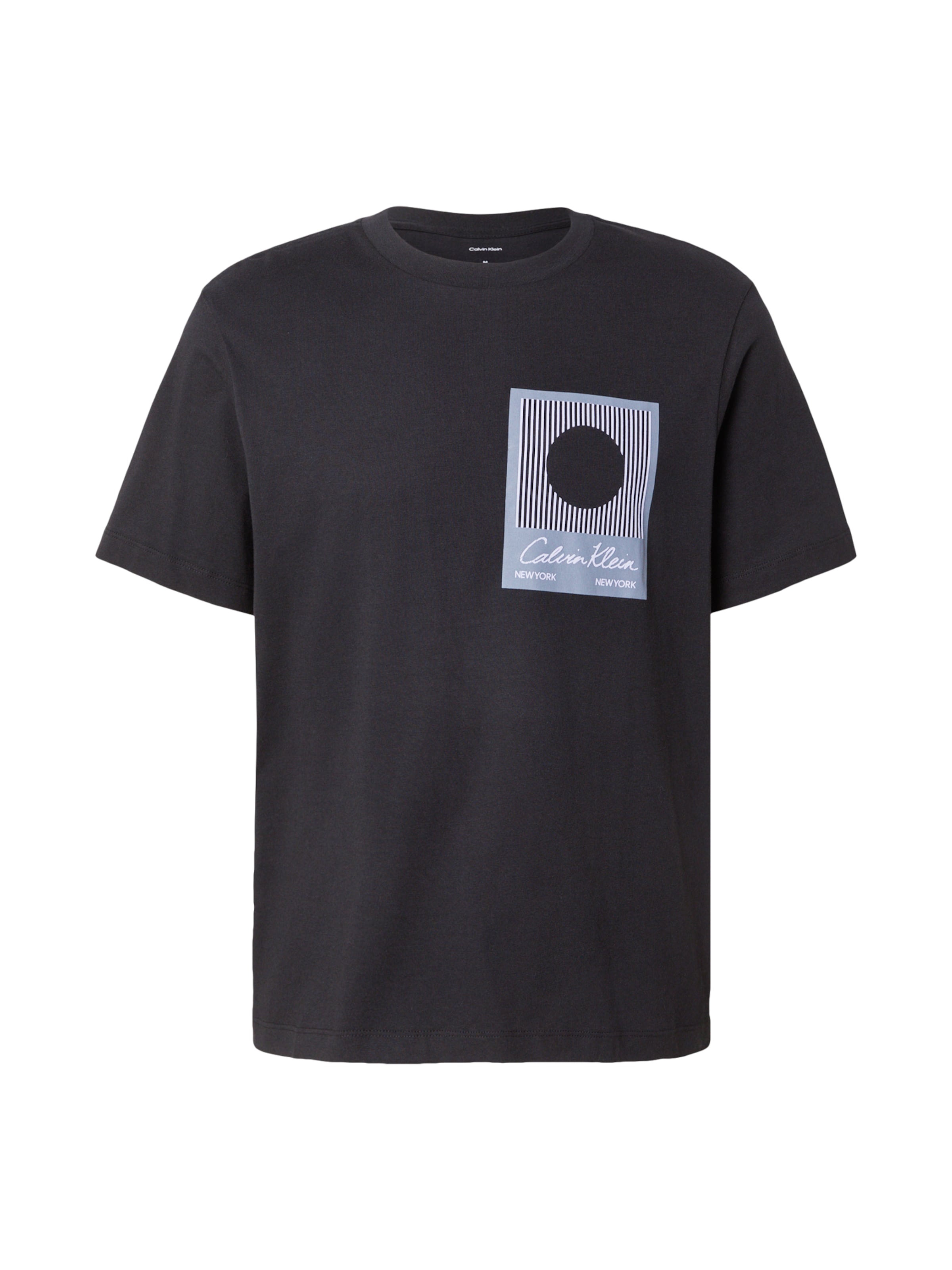Calvin Klein Majica | črna barva: sprednja stran