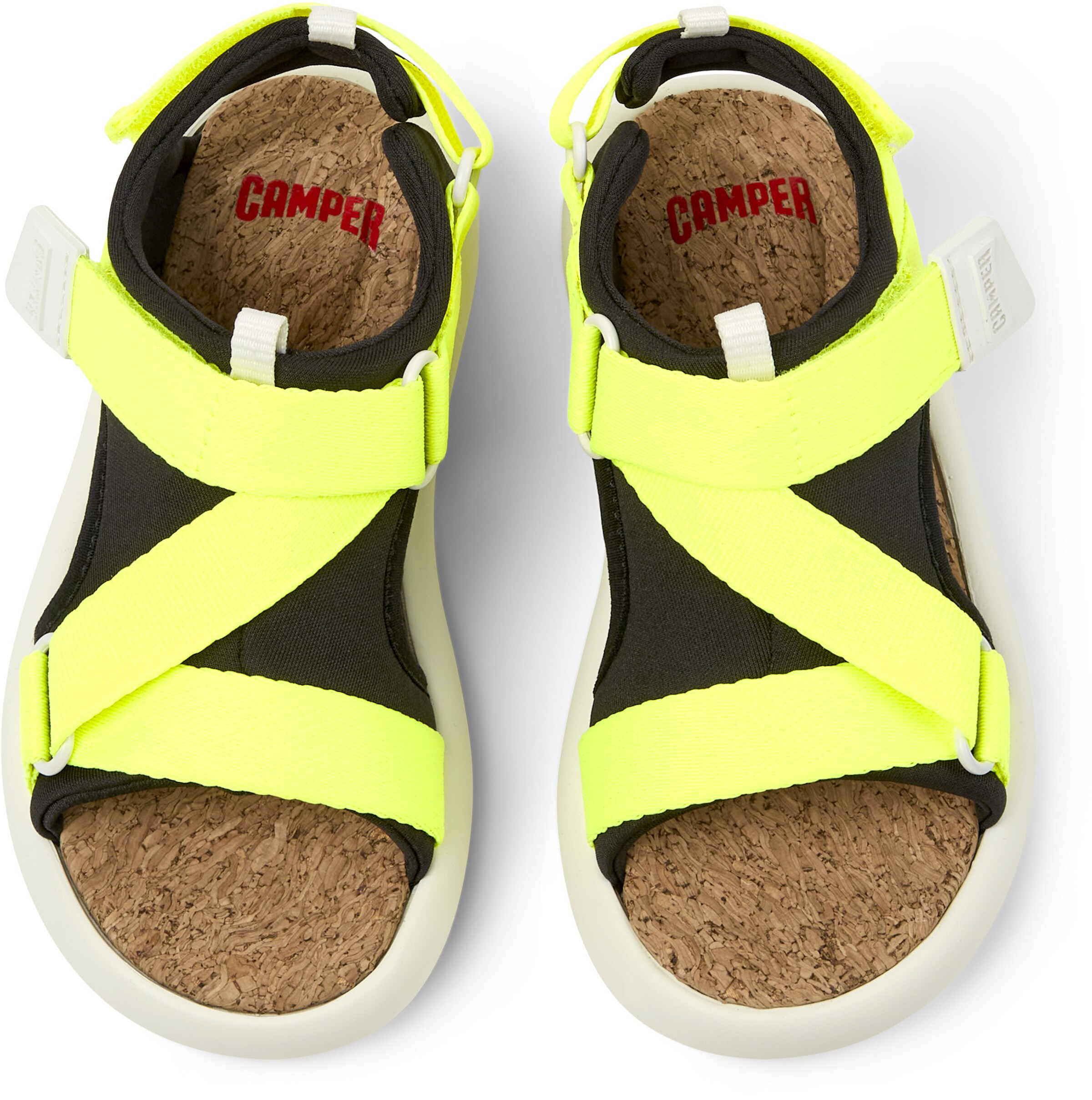 Chaussures ouvertes 'Pelotas Flota' CAMPER en jaune