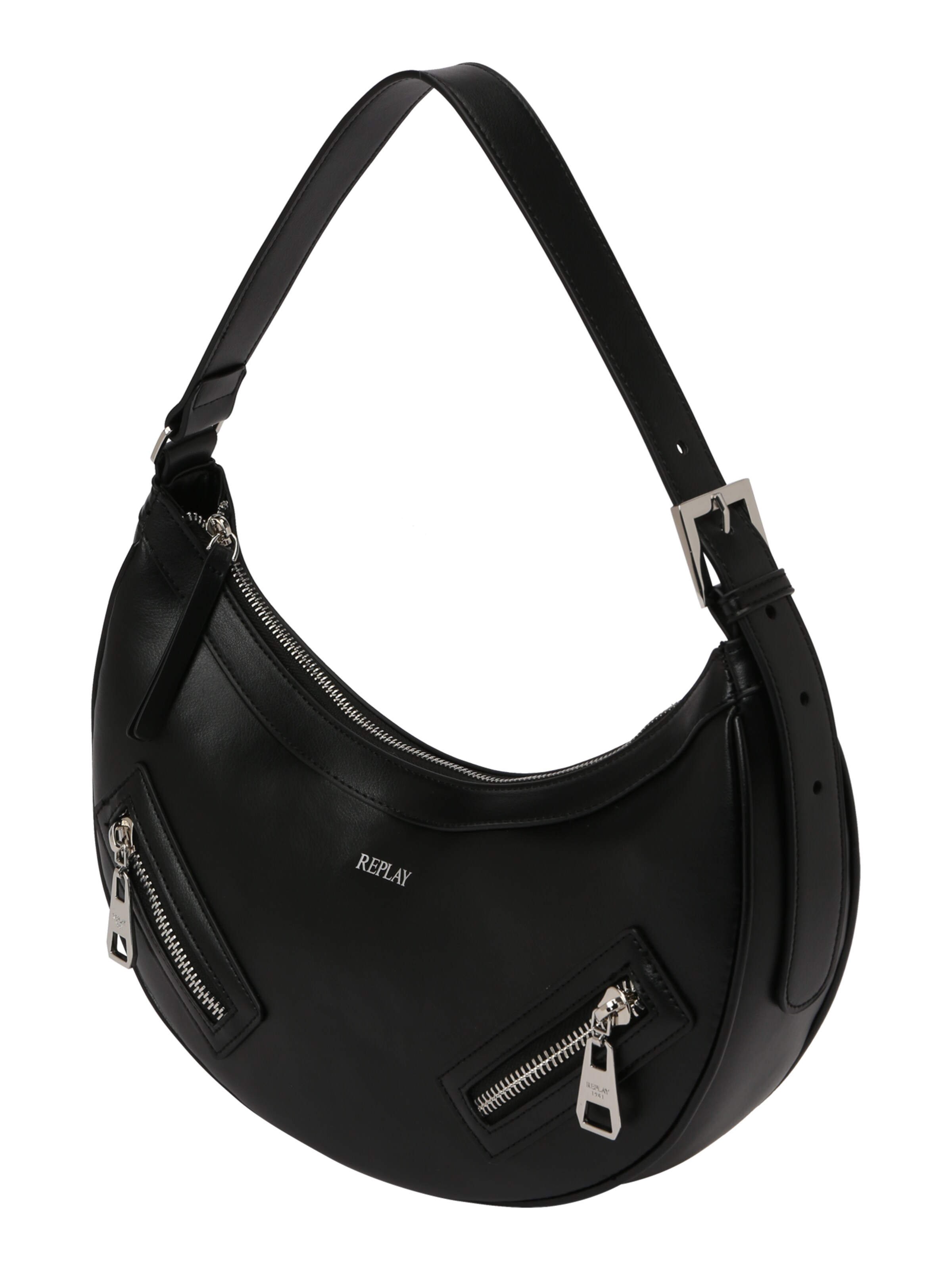 Borsa a spalla di REPLAY in nero