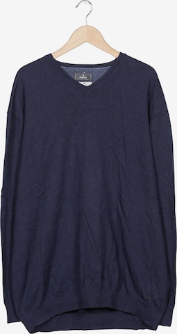 Ragman Sweater & Cardigan in 4XL in Blue: front
