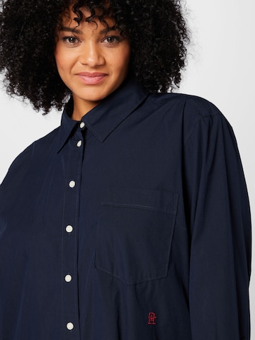 Tommy Hilfiger Curve Blouse in Blue