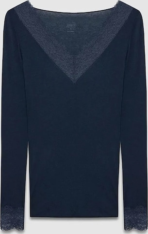 Dilvin - Blusa em azul: frente