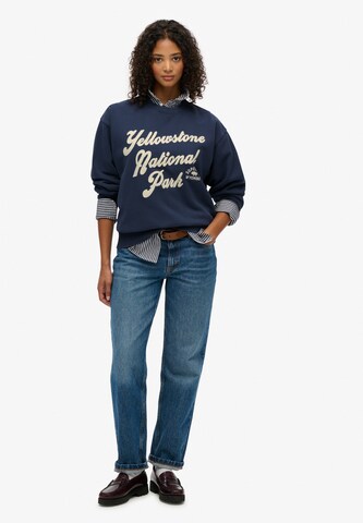 Superdry Sweatshirt in Blue