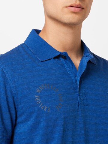 CAMEL ACTIVE Poloshirt in Blau