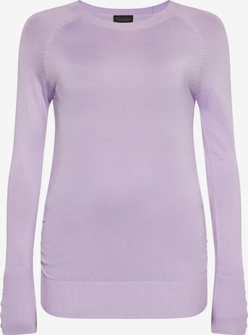 NAEMI Sweater in Purple: front