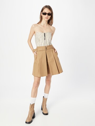 Wide leg Pantaloni chino di 3.1 Phillip Lim in beige