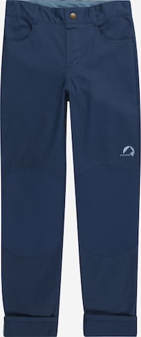 FINKID Normální Funkční kalhoty 'KUULU' – modrá: přední strana
