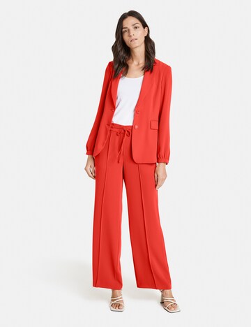 GERRY WEBER Wide leg Trousers in Red