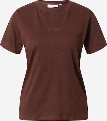 Calvin Klein Skjorte i brun: forside