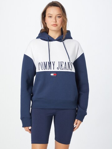 Tommy Jeans Sweatshirt in Blauw: voorkant