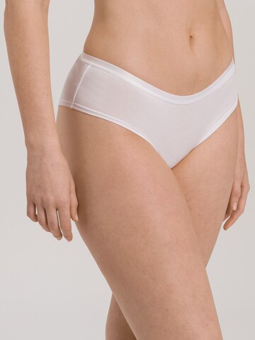 Hanro Boyshorts ' Cotton Sensation ' in White: front