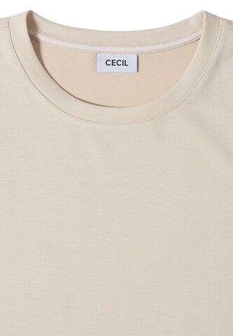CECIL T-Shirt in Beige