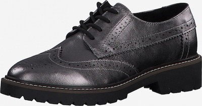 s.Oliver Chaussure à lacets en gris argenté, Vue avec produit