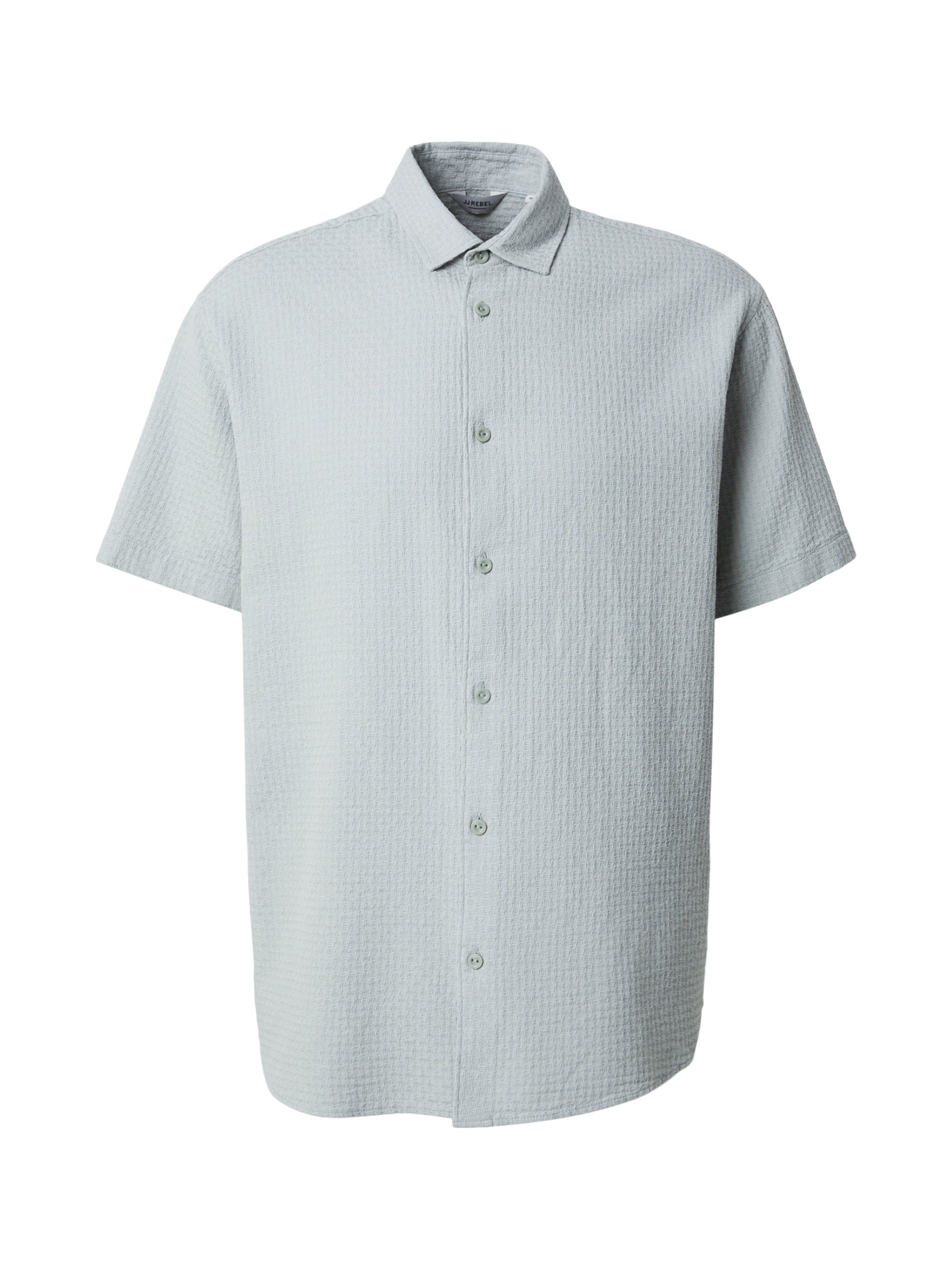 Coupe regular Chemise JJ Rebel en gris : devant