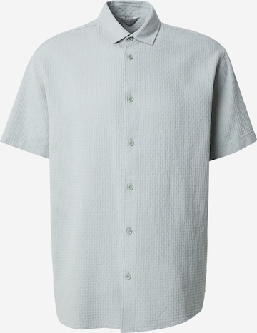 Coupe regular Chemise JJ Rebel en gris : devant