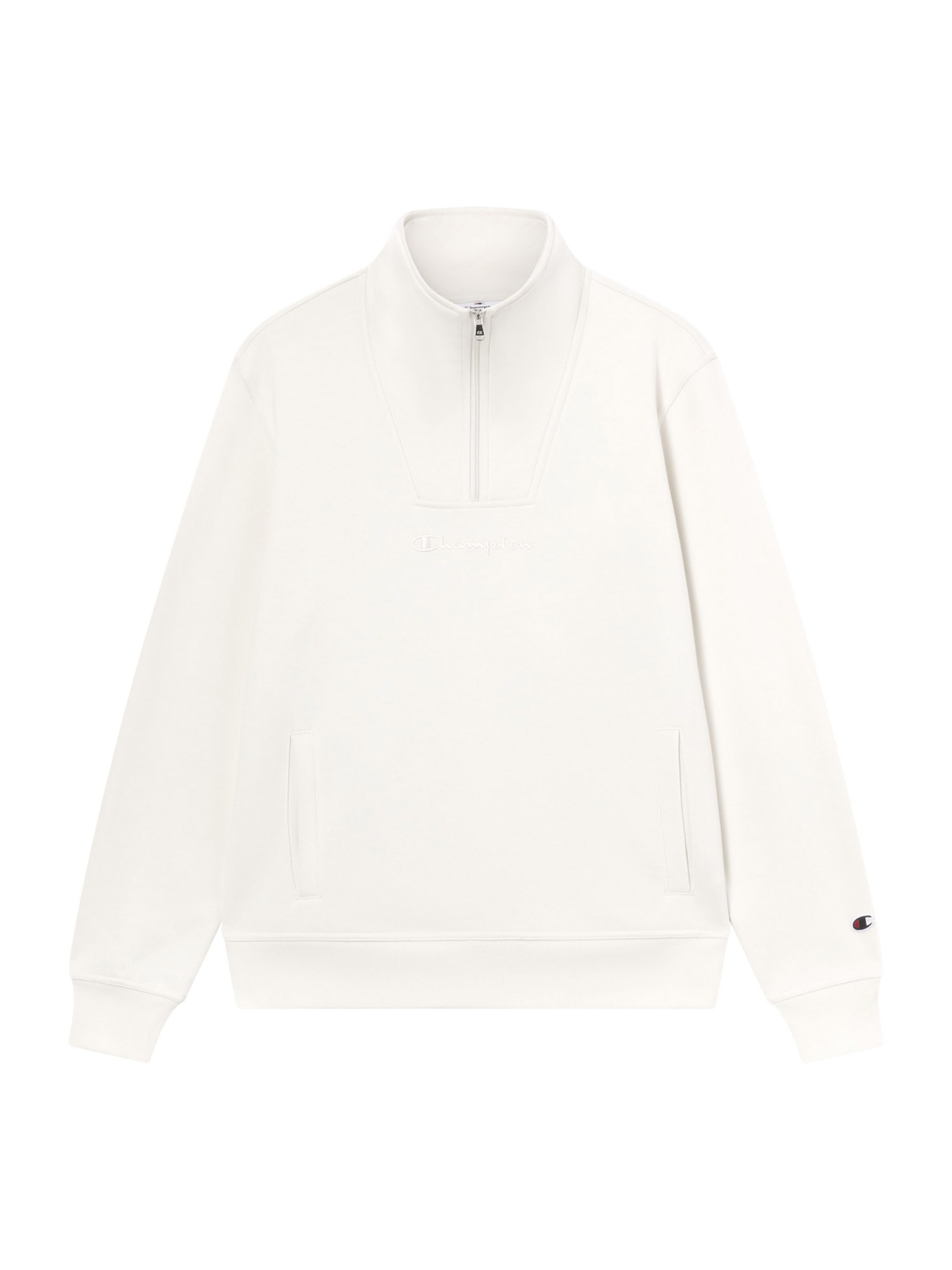 Sweat-shirt Champion Authentic Athletic Apparel en blanc : devant