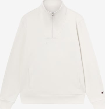 Sweat-shirt Champion Authentic Athletic Apparel en blanc : devant