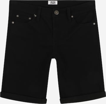 Jack & Jones Junior Regular Pants 'RICK ORIGINAL' in Black: front