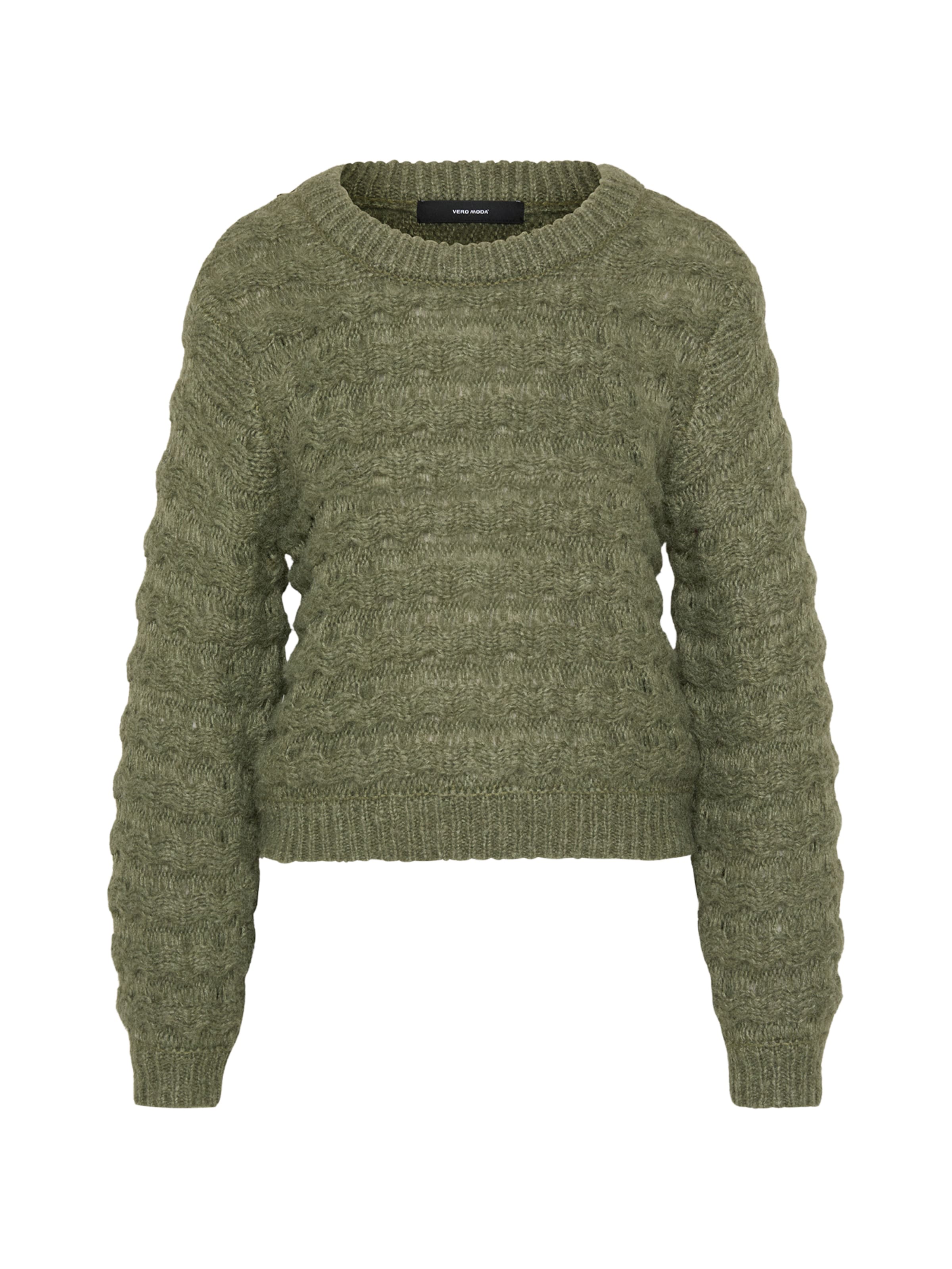 Vero Moda Petite Sweater 'VMLAURYN' in Green: front
