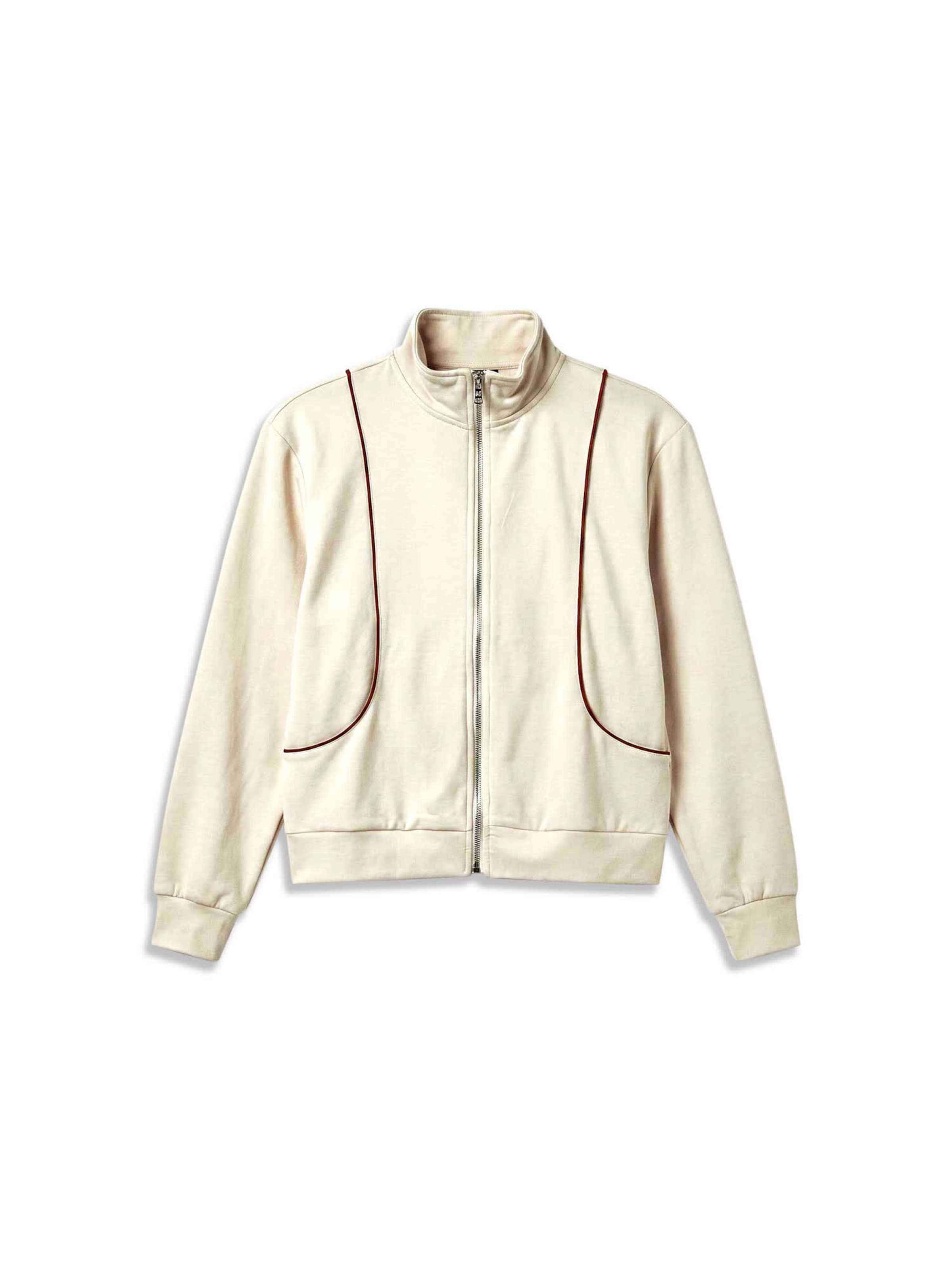 Gisela Sweatjakke i beige: forside