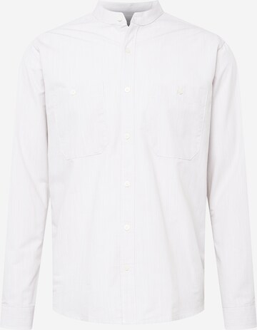 minimum Regular fit Button Up Shirt 'OLYMP' in Grey: front