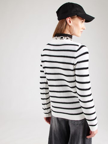 VILA Gebreid vest 'VIDALO' in Wit