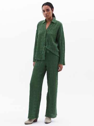 OXXO Wide leg Trousers in Green