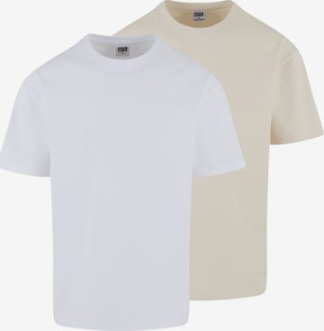 Maglietta di Urban Classics in beige: frontale