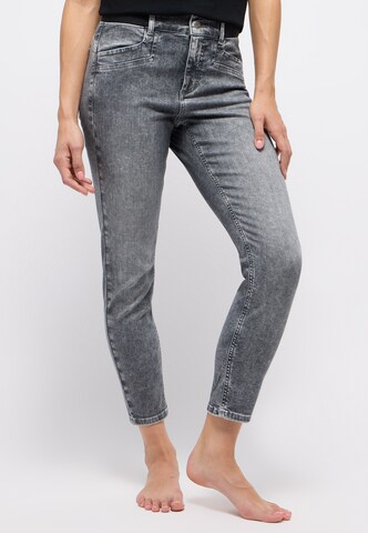 Angels Slimfit Jeans 'Ornella' in Grijs: voorkant