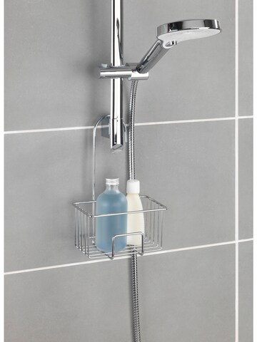 Wenko Shower Accessories 'Milito' in Silver