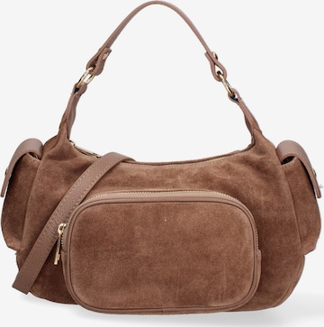 Gave Lux Schoudertas in Beige: voorkant