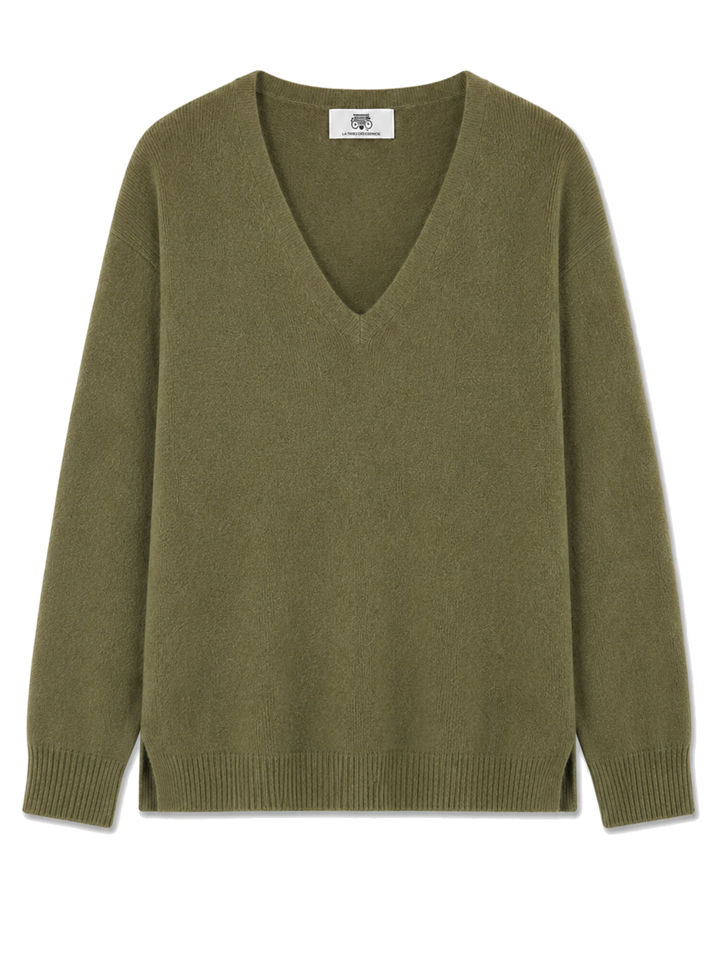 Le Temps Des Cerises Pullover in Grün: Vorderseite