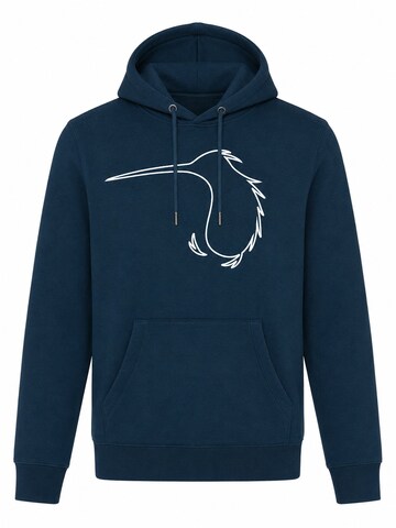 Rednib Sweatshirt 'Hood Sketch' in Blue: front